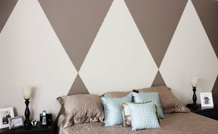 „Pasidaryk pats“ miegamojo sienų dekoro minimalistinis idėjos dekoras