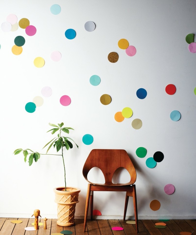 „Pasidaryk pats“ dizaino sienų apdailos popieriaus idėja gyvenamajam kambariui pasigaminti patiems