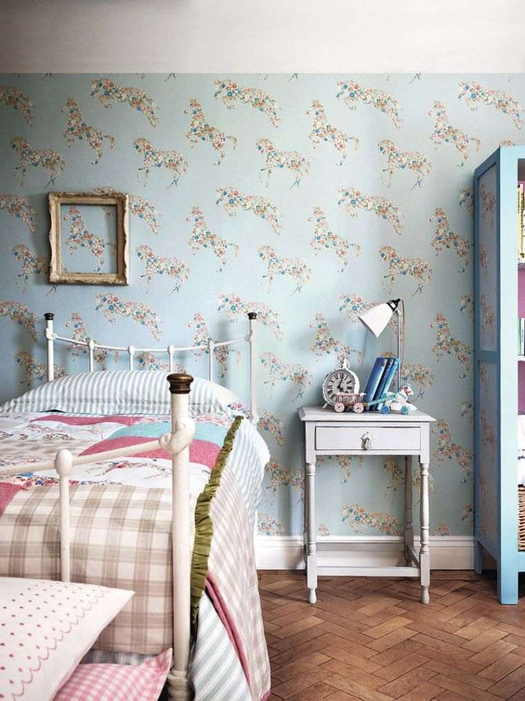 idee per decorare la parete della camera da letto