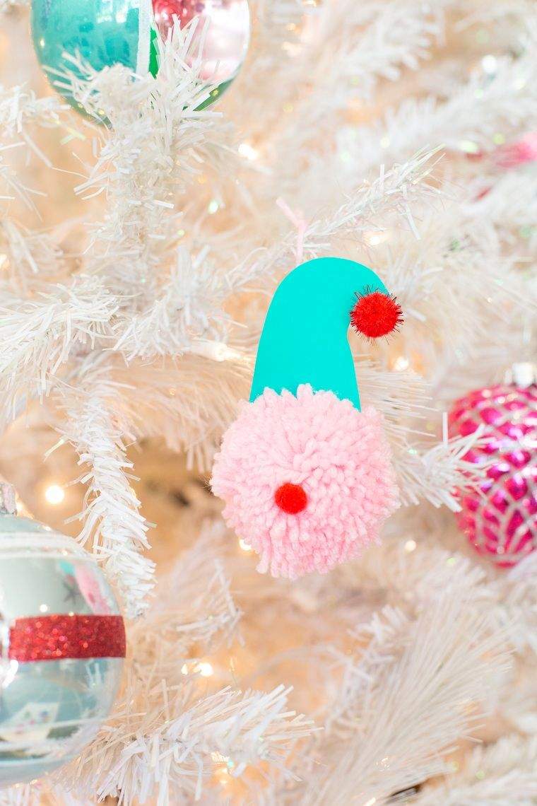 Kalėdų eglutės dekoravimas „pasidaryk pats“ pakaba