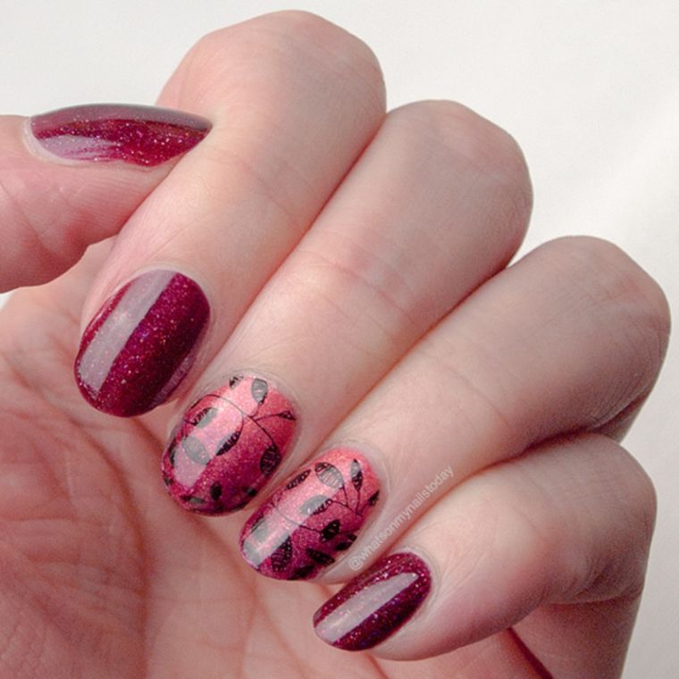 trend-nail-deco-fall-color-red