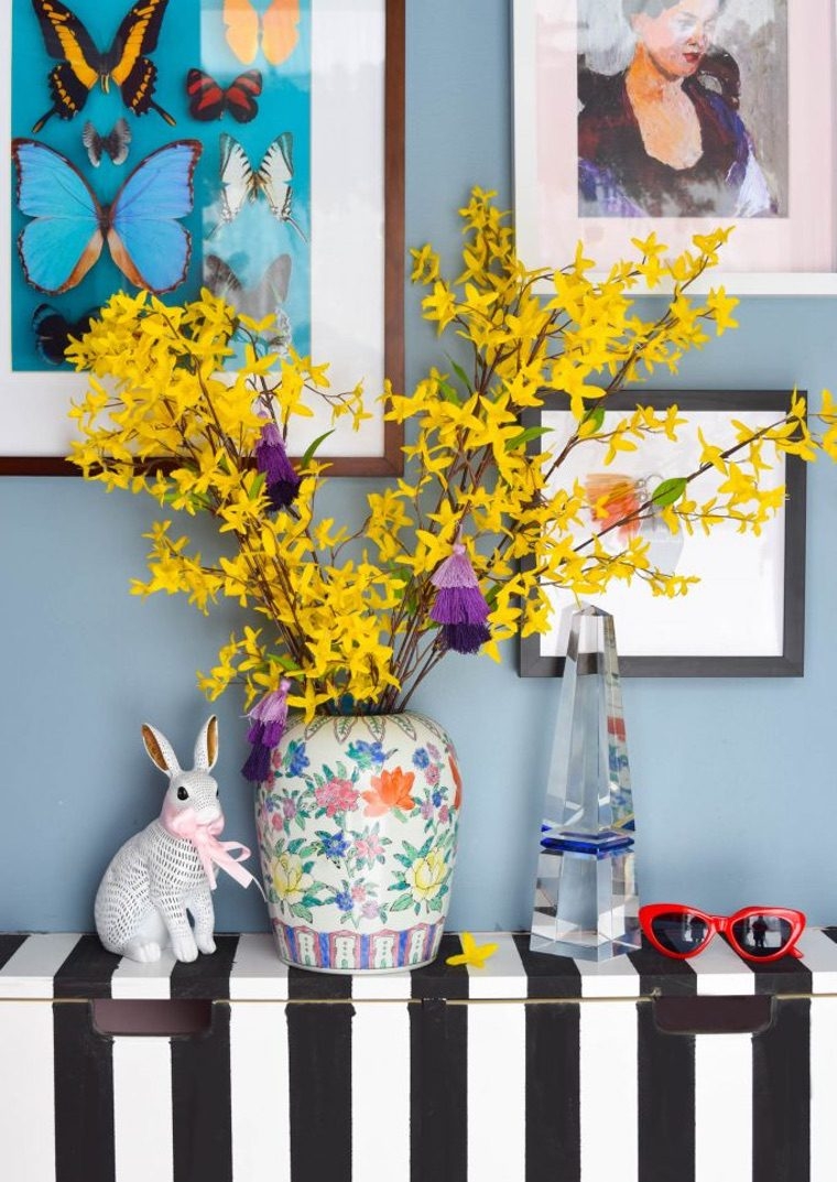 decorazione coniglio per pasqua e primavera