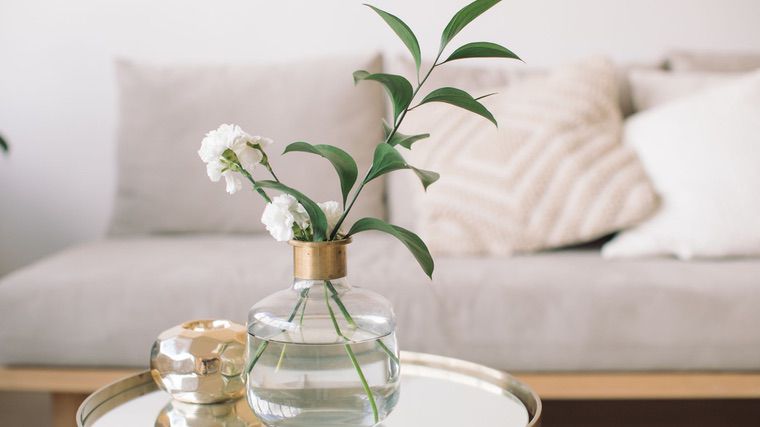 idea di decorazione del vaso di fiori