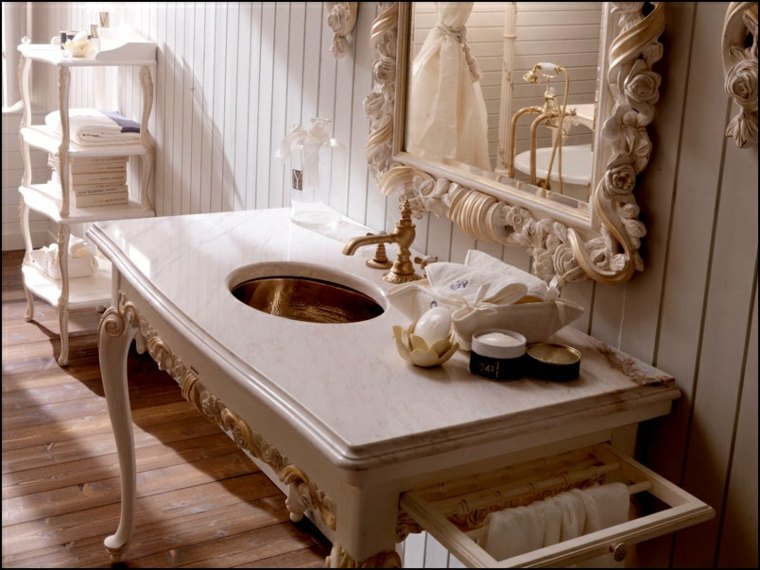 barokni luksuzni kupaonski namještaj