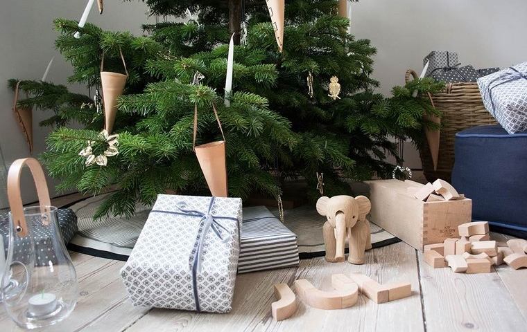 skandináv dekoráció-karácsonyfa-ötletek