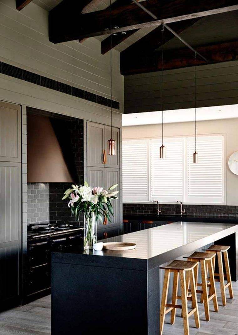 stile-deco-maschile-interior-design-cucina-isola-bar-layout
