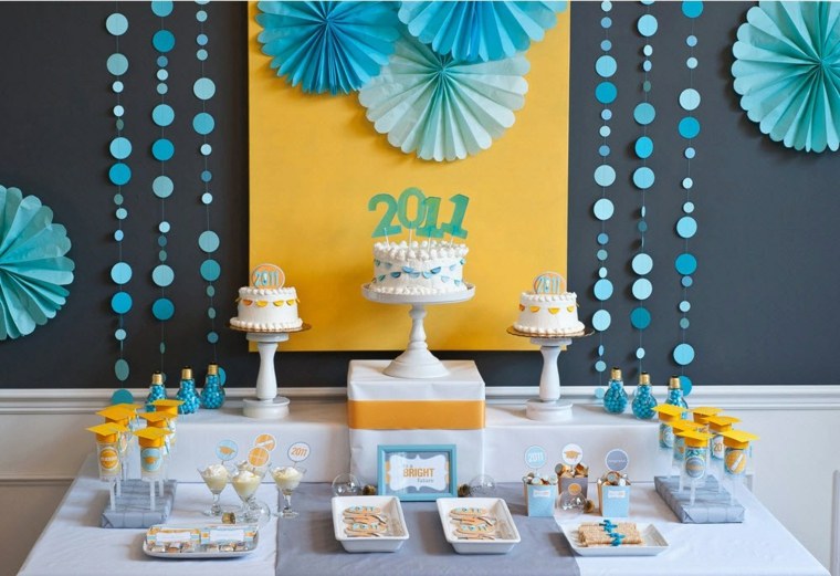 Ideja za ukrase za rođendanski stol ukras od papira zidni dekor ideja za kolače