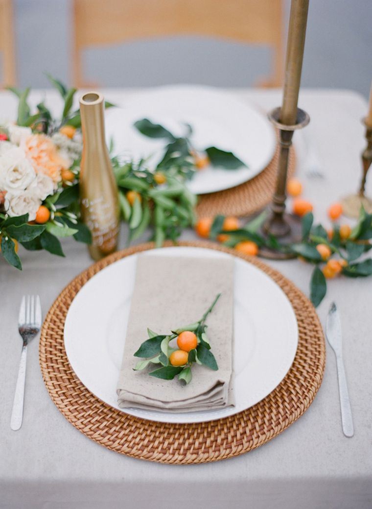 deco-őszi-esküvői asztal-narancs-fehér