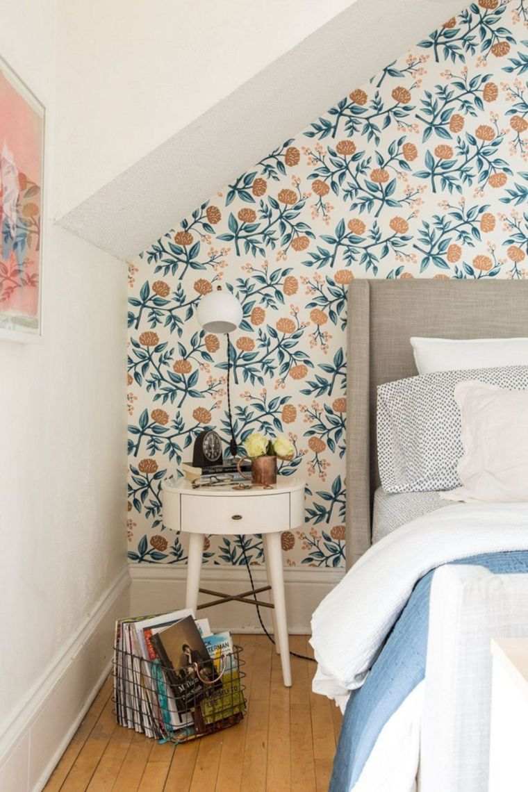 moderna-zidna-tapiserija-proljetna-tema-spavaća soba-deco