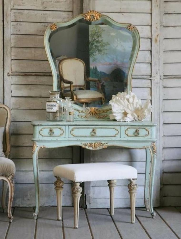 vintage-deco-luxus-hálószoba-antik bútor-tükör