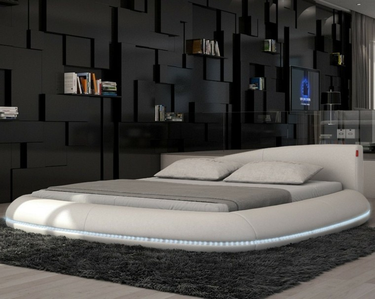 Decorazione della camera da letto per adulti dal design moderno ed elegante