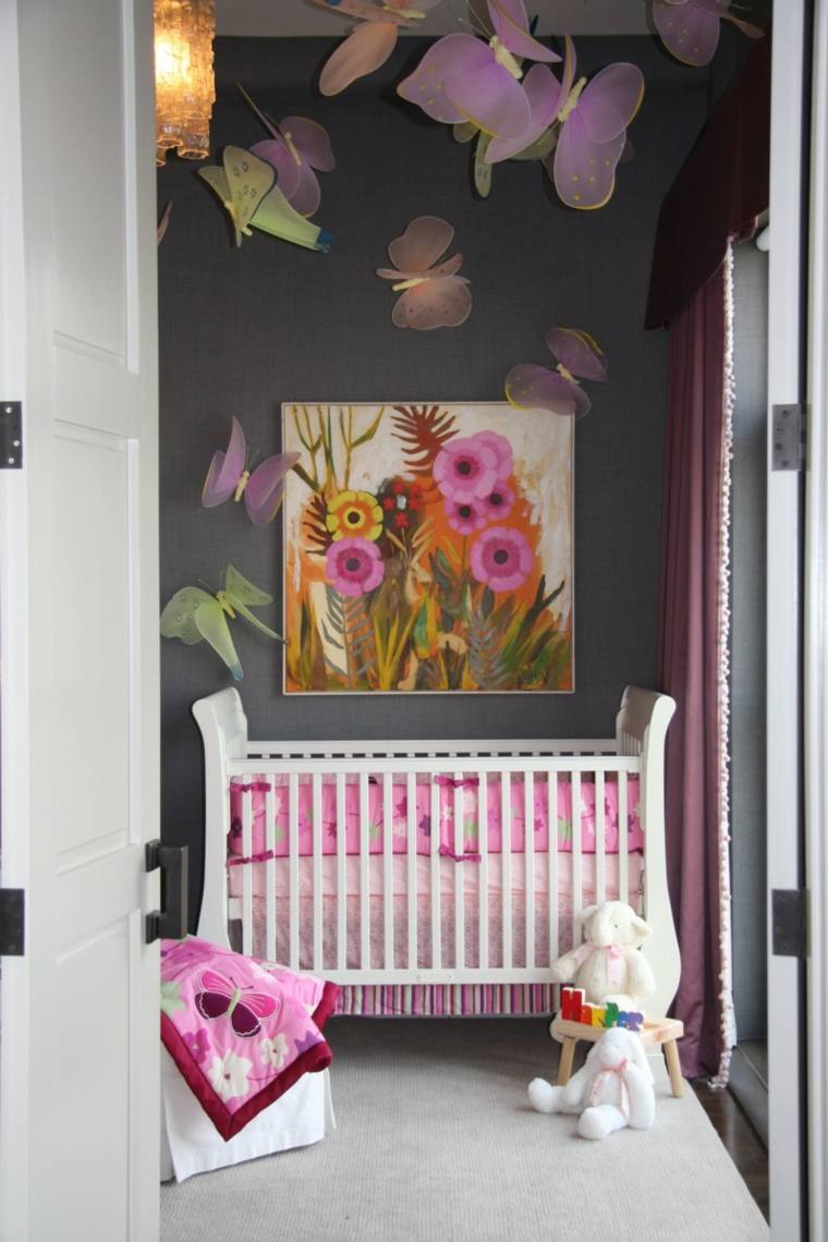 modern kislány szoba dekoráció