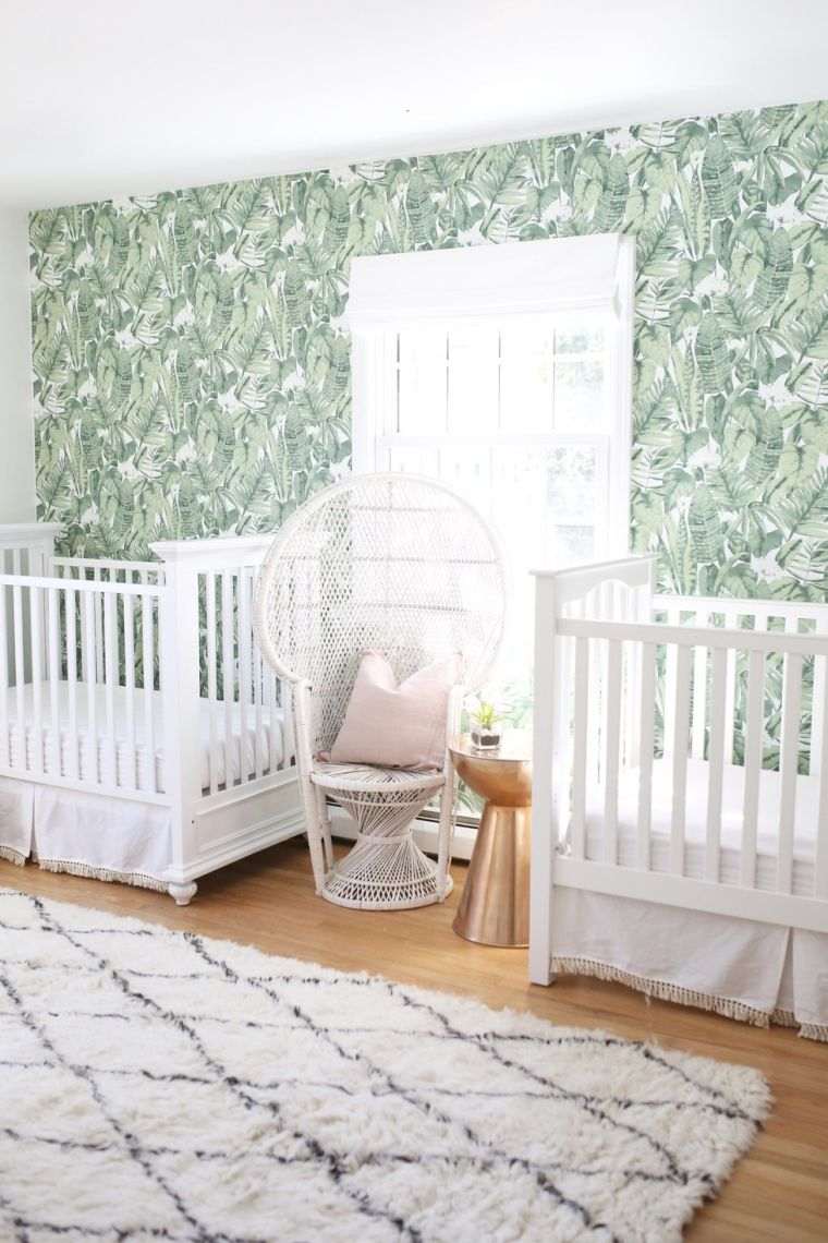 tropinio-deko-kūdikio kambario tema