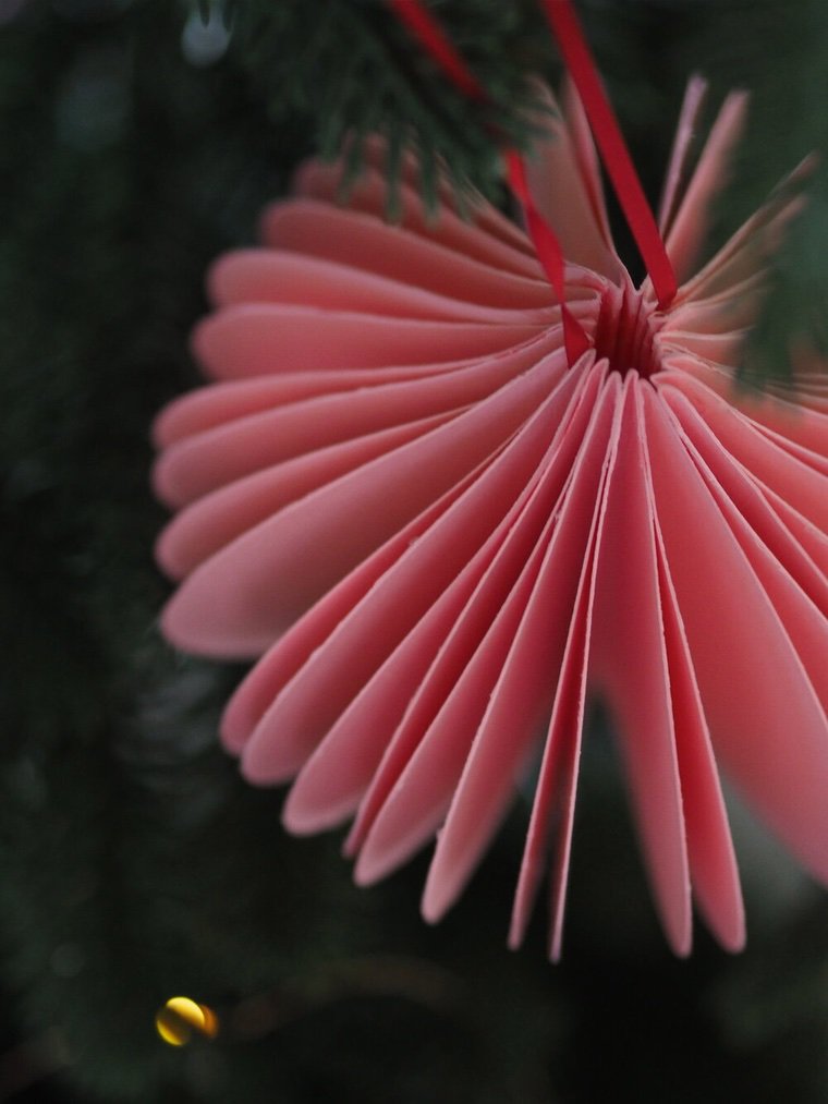 decorazione della stella di natale fai da te