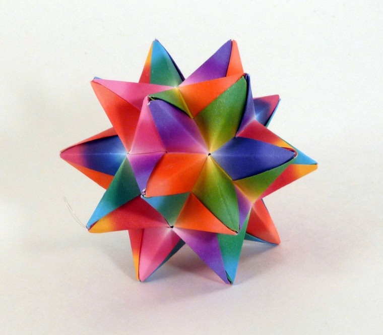 Karácsonyi origami deco ötletcsillag olcsón