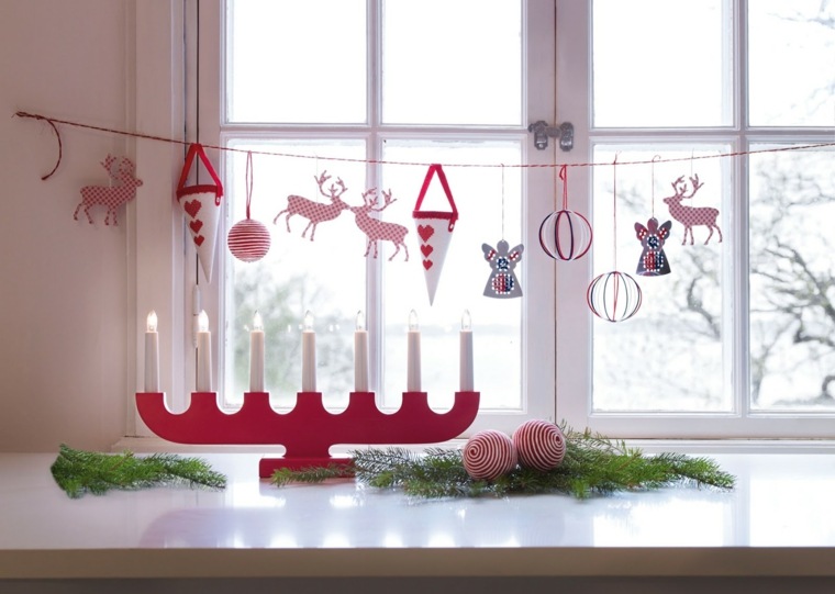 Eredeti olcsó papírfüzér karácsonyi dekoráció gyertyaparti dekoráció