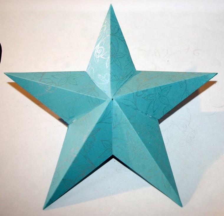 3d origami žvaigždė
