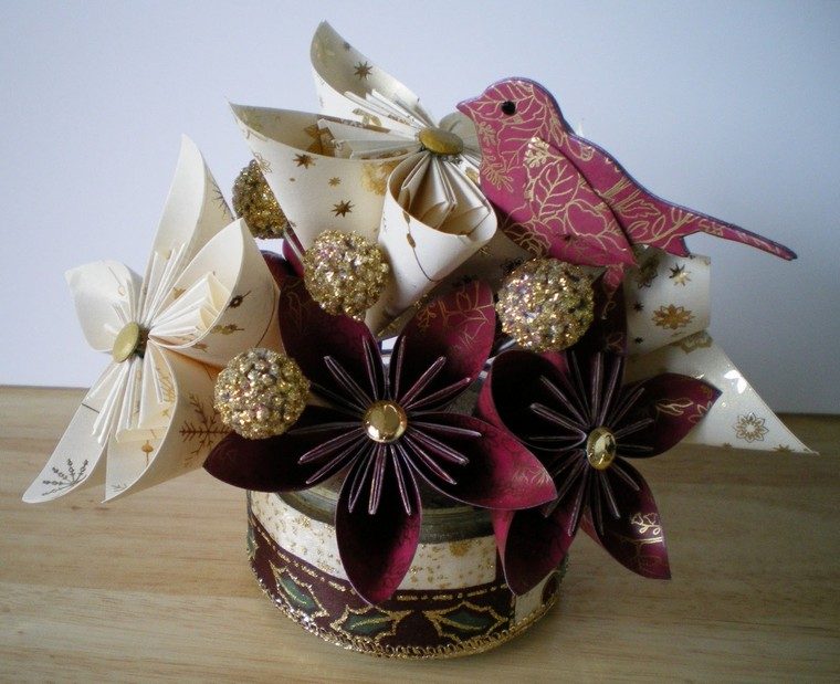 centrotavola decorativo origami