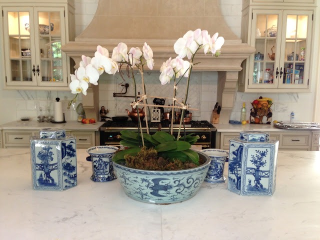 orchidėjų porcelianas