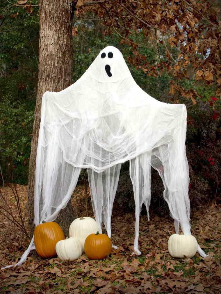 Helovino vaiduoklių dekoravimo lengva „pasidaryk pats“ idėja