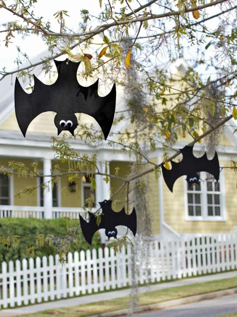 šikšnosparnio idėja „pasidaryk pats“ paprastas pigus popierinis Helovinas