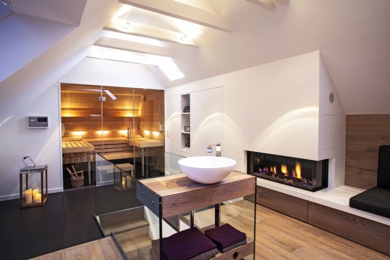 arredamento in stile chalet di montagna
