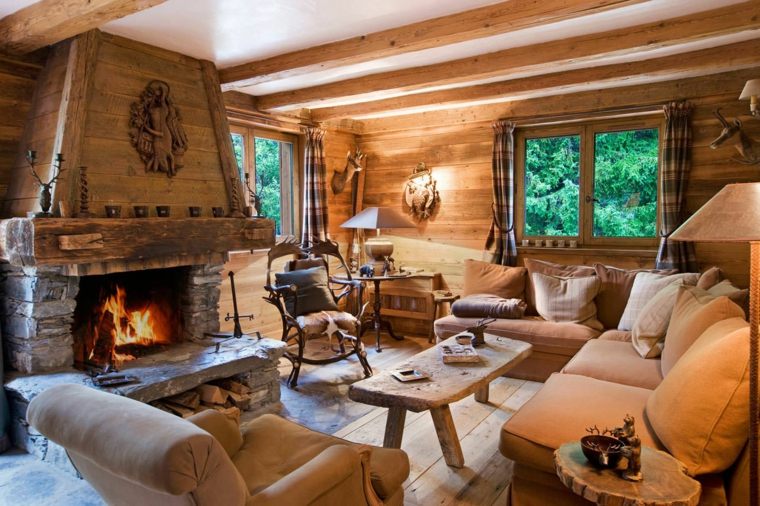 arredamento chalet di montagna