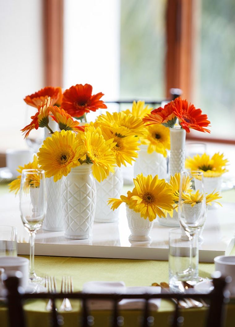 bouquet da sposa da tavola autunnale