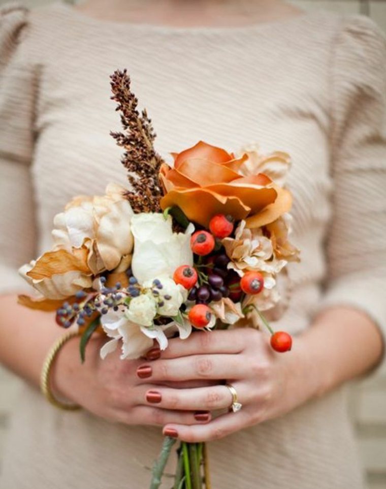 bouquet da sposa autunnali