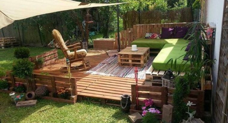 arredamento rustico pallet