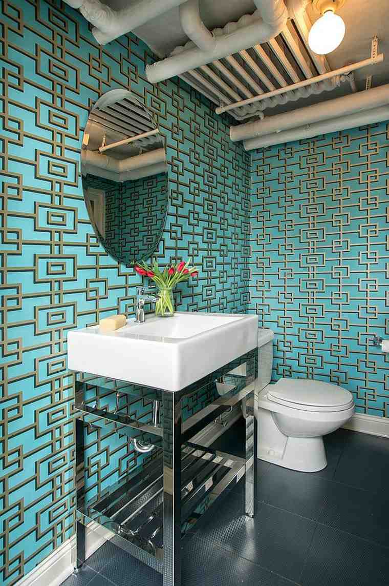 モダンインダストリアルスタイルのトイレ装飾