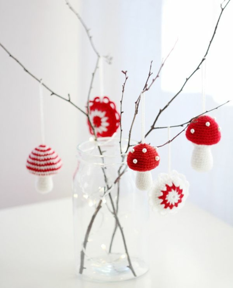 natale deco moderno design minimalista idea figurine appese decorare la tua casa per natale