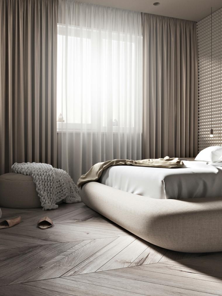 decora il tuo appartamento con elementi-dorati-tende-beige