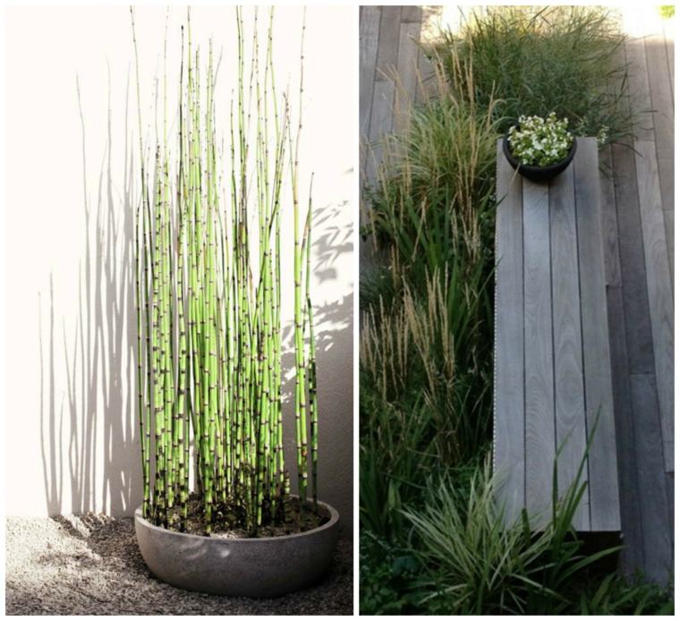 Díszítsd a kerti virágdoboz növényzetét bambuszból
