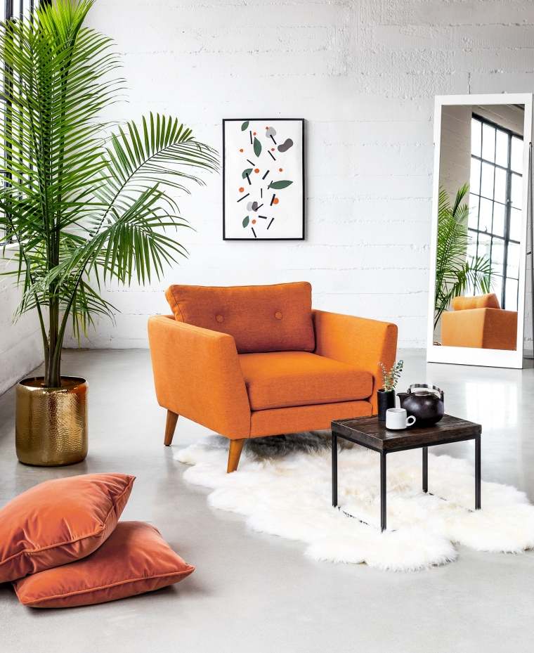 minimalista nappali dekoráció őszre