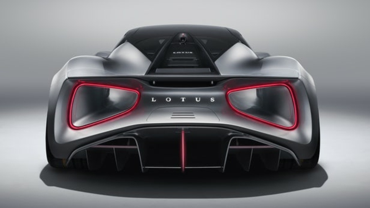 Lotus evija design auto sportiva