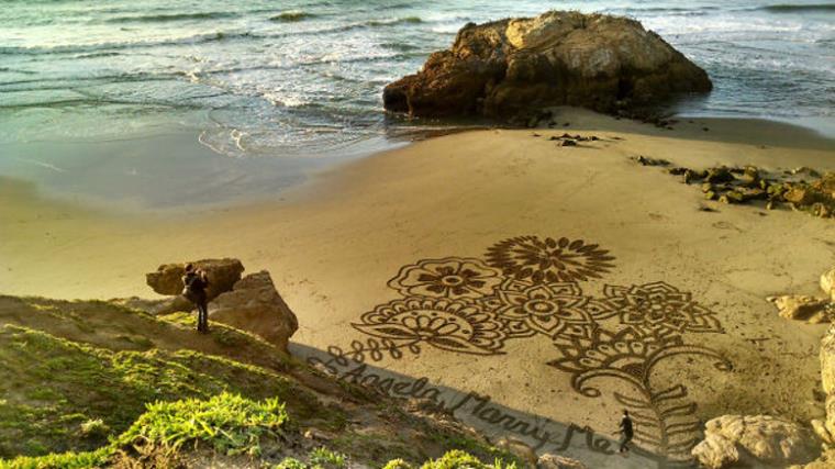 vestuvių pasiūlymas-meninis-piešimas-paplūdimys-jūra