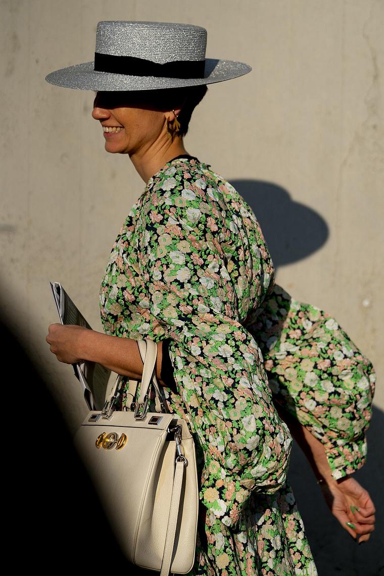 abito donna milano fiori