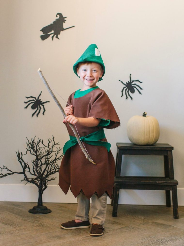 Idea per il costume da ragazzo di Robin Hood di Halloween
