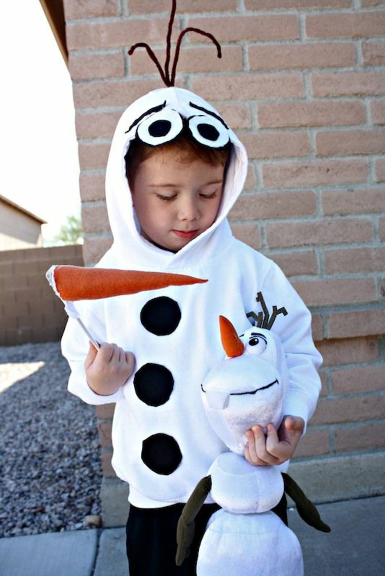 idea del costume travestimento per bambini del film del personaggio di halloween per bambini