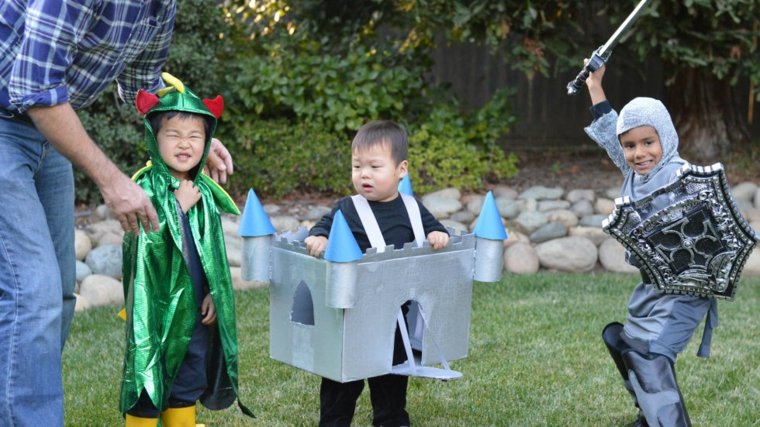 Idea di costume fai da te per bambini di Halloween