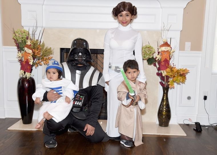 costume di halloween originale di star-wars-famiglia