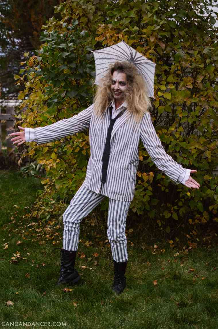 Halloween costume uomo costume idea fai da te beetlejuice