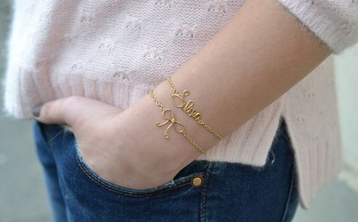 DIY narukvice materijali zlatni lanac kako biste sami zamislili