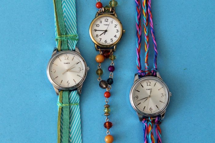 Accessori per braccialetti per orologi da casa fai-da-te da realizzare