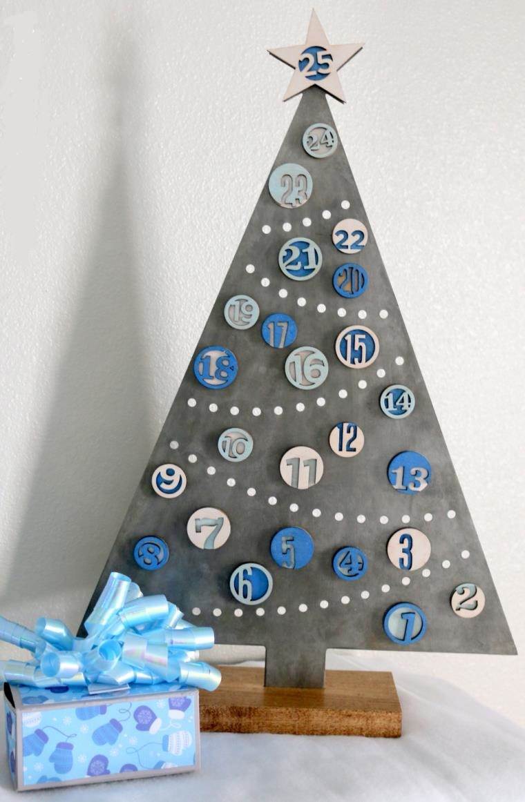 Božićno drvce-brojevi-ideja-deco-zabave