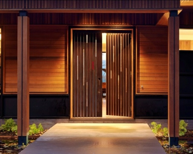 porta in legno di design