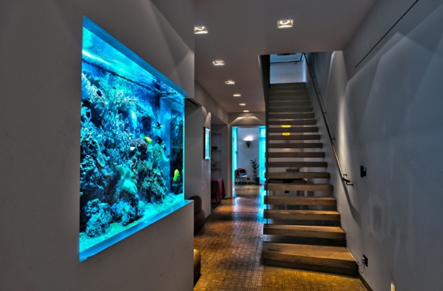 Vodena instalacija za dekoriranje akvarija