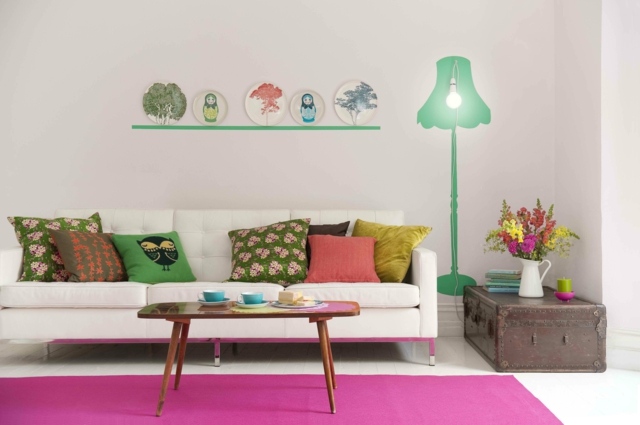 DIY boje za dekoraciju dnevne sobe