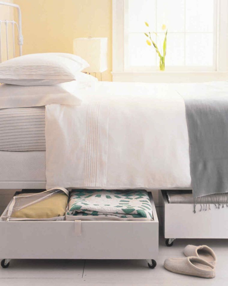 DIY spremište za spavaću sobu napravite ormar ruleta ispod spremišta za krevet